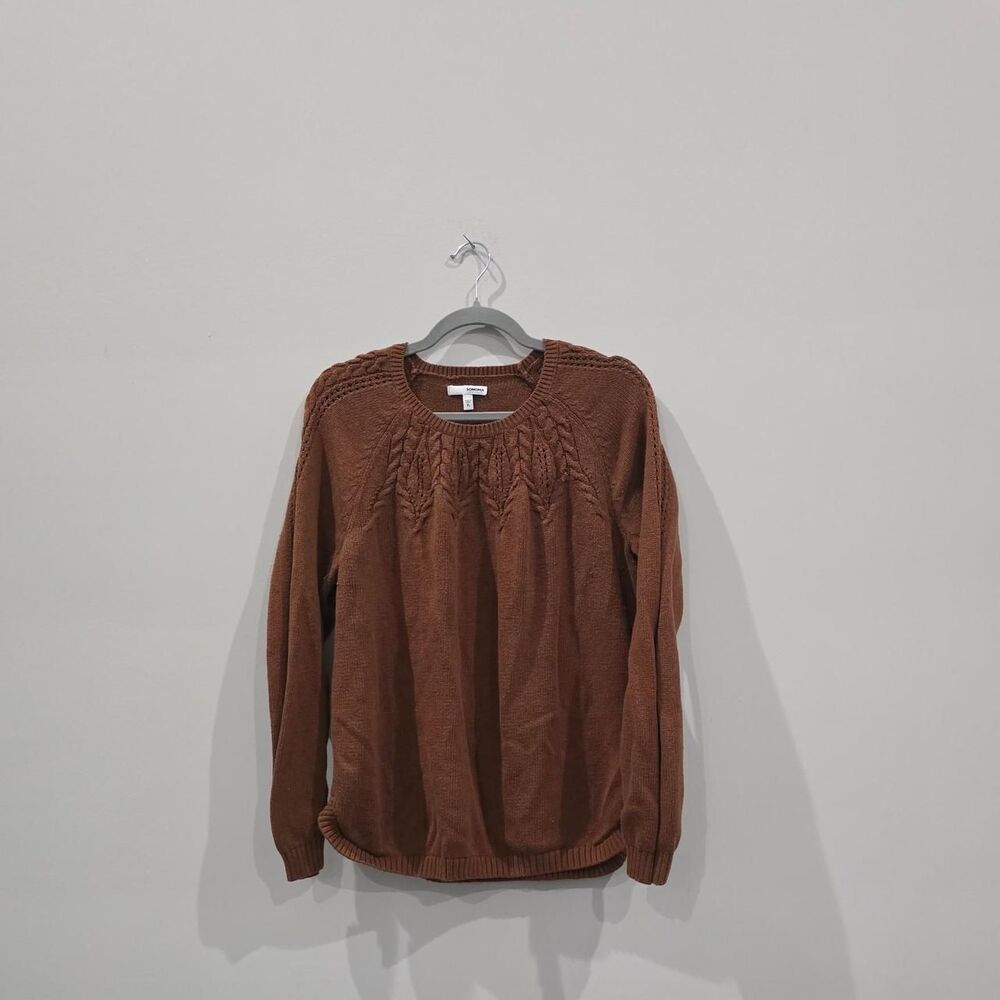 Sonoma-goods-for-life Women's Brown and Orange Jumper